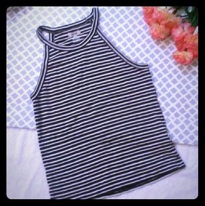 Striped madewell tank top